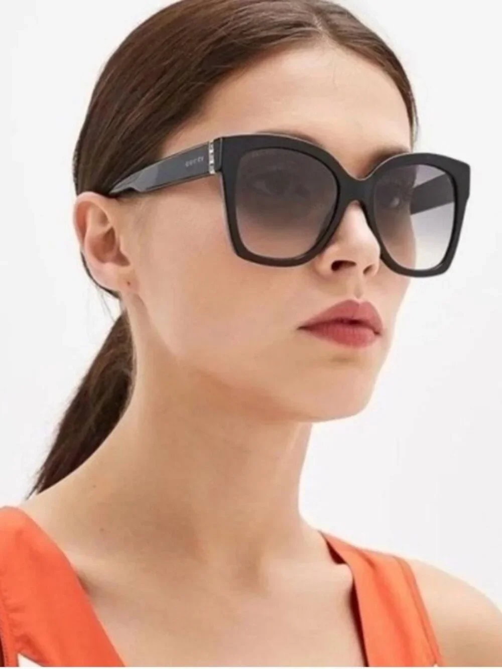 Gucci Black Sunglasses GG0459S - Picture 1 of 9